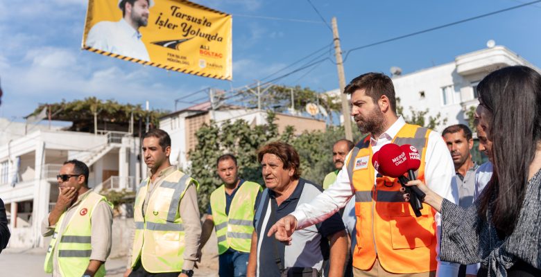 BAŞKAN BOLTAÇ, YOL ÇALIŞMALARINI YERİNDE İNCELEDİ