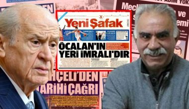 Bahçeli’nin çağrısı ardından Yeni Şafak: Öcalan’ın yeri İmralı’dır