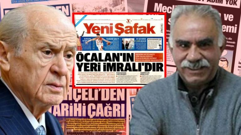 Bahçeli’nin çağrısı ardından Yeni Şafak: Öcalan’ın yeri İmralı’dır