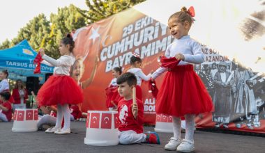 TARSUS BELEDİYESİ KREŞLERİNDE 29 EKİM COŞKUSU