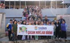 TARSUS’TA ÇOCUKLAR, HAKLARINI ÖĞRENDİ, EĞLENCELİ ANILAR BİRİKTİRDİ