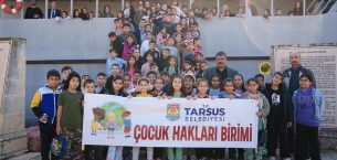 TARSUS’TA ÇOCUKLAR, HAKLARINI ÖĞRENDİ, EĞLENCELİ ANILAR BİRİKTİRDİ