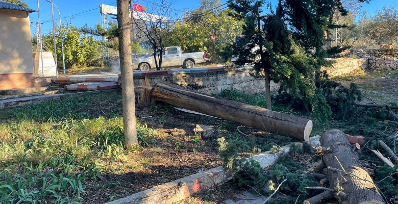 TARSUS BELEDİYESİ YAĞIŞ SONRASI TAHRİBATI HIZLA GİDERİYOR