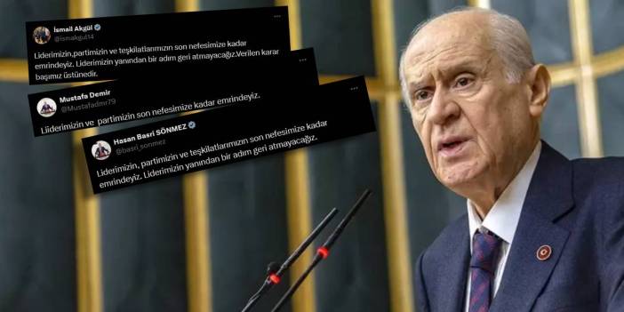 MHP’den istifa ettirilen 3 vekilden ortak açıklama