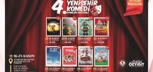 4. Yenişehir Komedi Oyunları Festivali 16 Kasım’da başlıyor