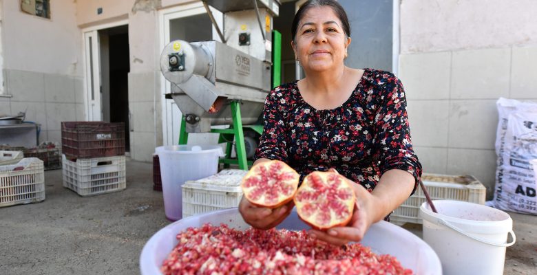 MERSİN BÜYÜKŞEHİR’DEN BİR İLK: NAR TANELEME MAKİNESİ