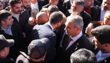 İçeri alınmayan CHP’li vekiller ile polis arasında gerginlik yaşanıyor!