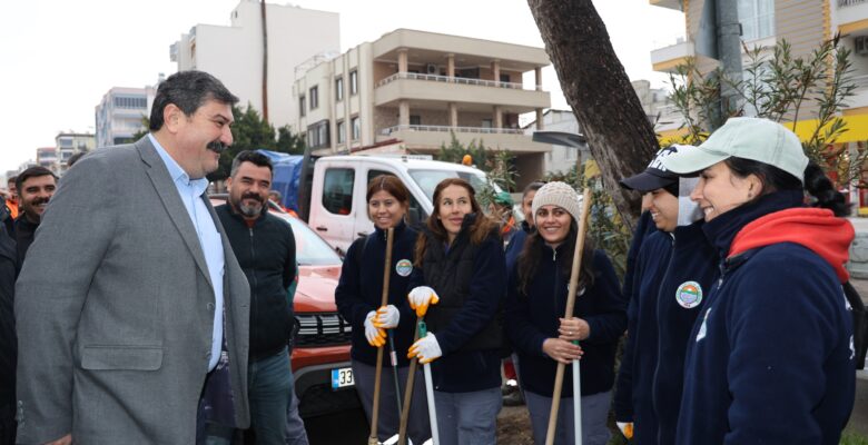 MAHALLEDE TEMİZLİK VAR KAMPANYASI YALINAYAK’TA DEVAM ETTİ