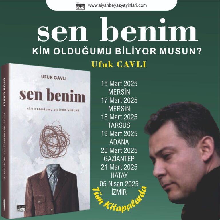 Ufuk Cavlı “Sen Benim Kim Olduğumu Biliyor musun?” kitabına İmza Günü.