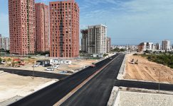 BÜYÜKŞEHİR, KENT TRAFİĞİNİ RAHATLATACAK YOL ÇALIŞMALARINI SÜRATLE TAMAMLIYOR