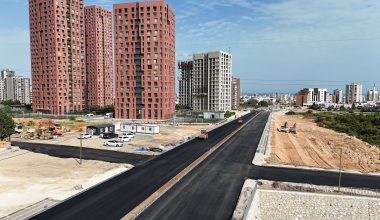 BÜYÜKŞEHİR, KENT TRAFİĞİNİ RAHATLATACAK YOL ÇALIŞMALARINI SÜRATLE TAMAMLIYOR
