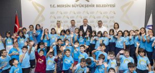 ÇOCUKLAR SORDU, BAŞKAN SEÇER CEVAPLADI