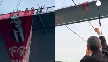 CHP’nin Boğaziçi Köprüsü’ne astığı İmamoğlu pankartına soruşturma