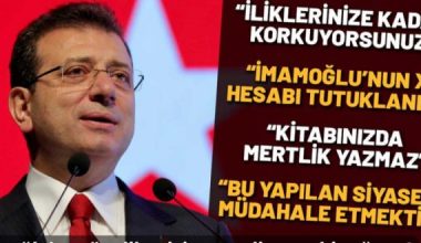 İmamoğlu’na yönelik erişim engeline tepki yağıyor!