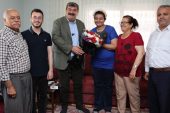BAŞKAN YILDIZ’DAN ÖZEL BİREY KÜBRA’YA ANLAMLI ZİYARET