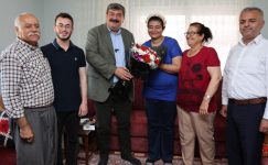 BAŞKAN YILDIZ’DAN ÖZEL BİREY KÜBRA’YA ANLAMLI ZİYARET