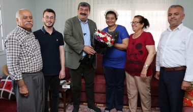 BAŞKAN YILDIZ’DAN ÖZEL BİREY KÜBRA’YA ANLAMLI ZİYARET