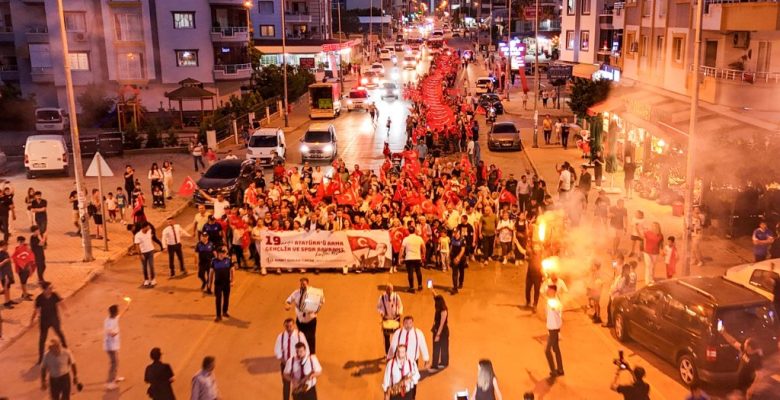 MEZİTLİ’DE 19 MAYIS COŞKUSU DORUKLARA ULAŞTI