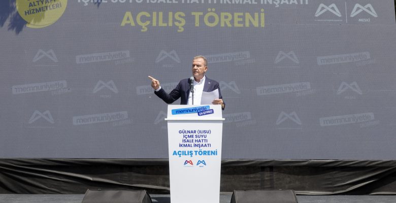 BAŞKAN SEÇER SÖZÜNÜ VERMİŞTİ; GÜLNAR, ILISU SUYUNA KAVUŞTU