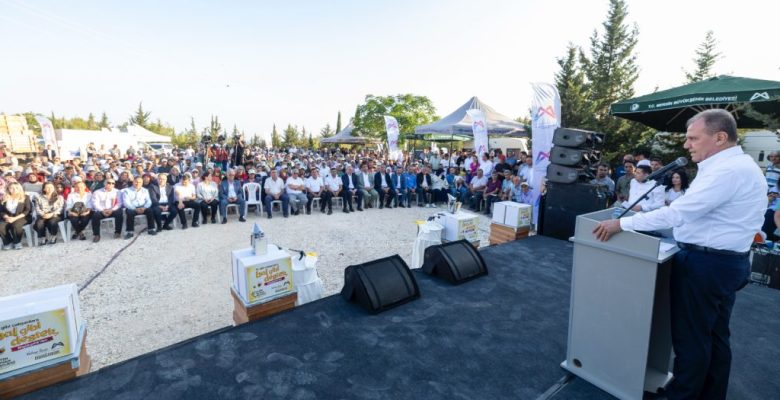 MERSİN BÜYÜKŞEHİR’DEN, ‘ARI GİBİ ÇALIŞANLARA, BAL GİBİ DESTEK’