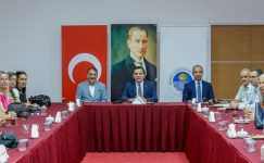 Başkan Özyiğit, mahalle muhtarıyla bir araya geldi