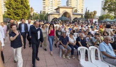 BAŞKAN SEÇER VE MERAL SEÇER, MERSİN CEMEVİ TARAFINDAN DÜZENLENEN AŞURE PROGRAMI’NA KATILDI