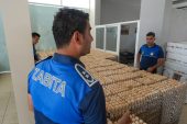 TARSUS’DA ALTMIŞ BİN BOZUK YUMURTAYA EL KONULDU