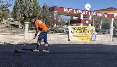 MUT YOLLARI BÜYÜKŞEHİR İLE KONFORA VE GÜVENLİĞE KAVUŞUYOR