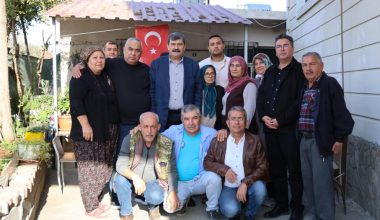 BAŞKAN ABDURRAHMAN YILDIZ, ÇAVUŞLU’DA ESNAF VE VATANDAŞLARLA BULUŞTU