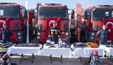MERSİN BÜYÜKŞEHİR BELEDİYESİ İTFAİYESİ YENİ EKİPMANLARIYLA AFETLERE DAHA DA HAZIR