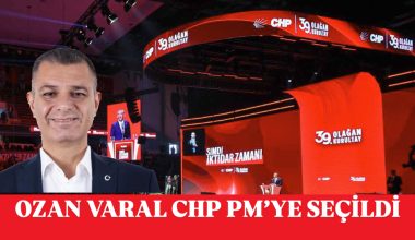 CHP’de Ozan Varal Rüzgârı: Parti Meclisi’ne Seçildi