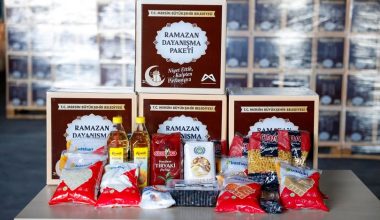 KENT GENELİNDE DAĞITILACAK OLAN 120 BİN GIDA KOLİSİ PAKETİ, İFTAR SOFRALARINA KATKI SUNACAK