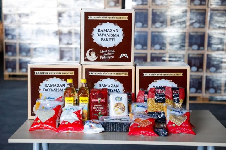 KENT GENELİNDE DAĞITILACAK OLAN 120 BİN GIDA KOLİSİ PAKETİ, İFTAR SOFRALARINA KATKI SUNACAK