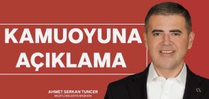 KAMUOYUNA AÇIKLAMA