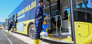 MERSİN BÜYÜKŞEHİR’LE ULAŞIMDA KONFOR VE HİJYEN SEFERBERLİĞİ