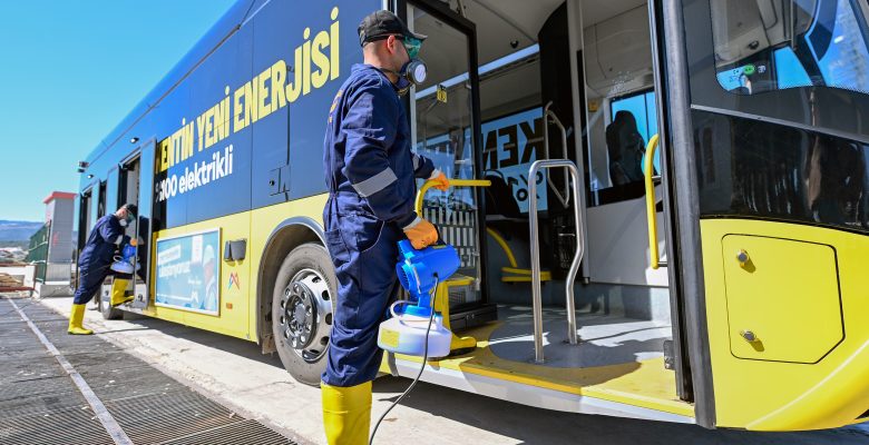 MERSİN BÜYÜKŞEHİR’LE ULAŞIMDA KONFOR VE HİJYEN SEFERBERLİĞİ