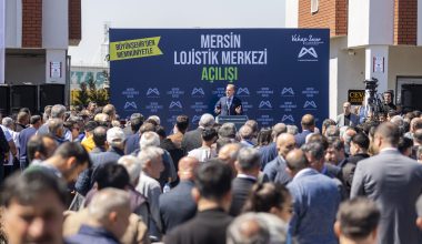 MERSİN BÜYÜKŞEHİR BELEDİYESİ’NDEN DEV HİZMET: MERSİN LOJİSTİK MERKEZİ AÇILDI