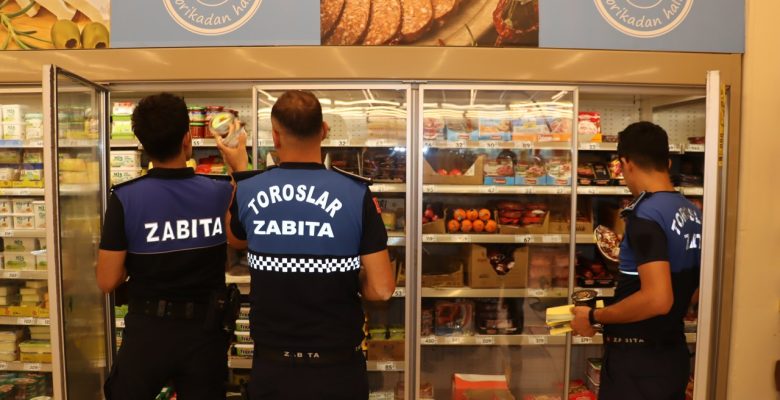 TOROSLAR BELEDİYESİ ZABITA EKİPLERİNDEN KAPSAMLI DENETİM