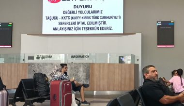 Mersin-Girne arasında denizden yolcu taşımacılığı yapılan seferler iptal edildi