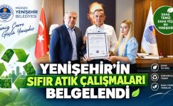 Yenişehir Belediyesi’ne ‘Mahalli İdareler için Sıfır Atık Belgesi’