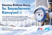 MESKİ, SU SAYAÇLARINI DONMA RİSKİNE KARŞI KORUMA YÖNTEMLERİNİ SIRALADI